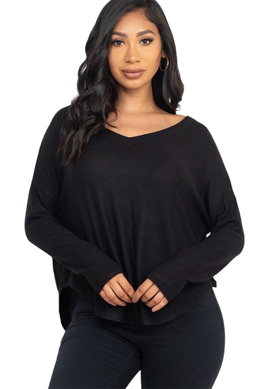 Dolman Sleeve Hacci Top