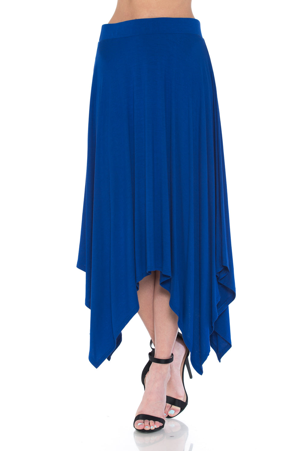 Asymmetric Hem Skirt