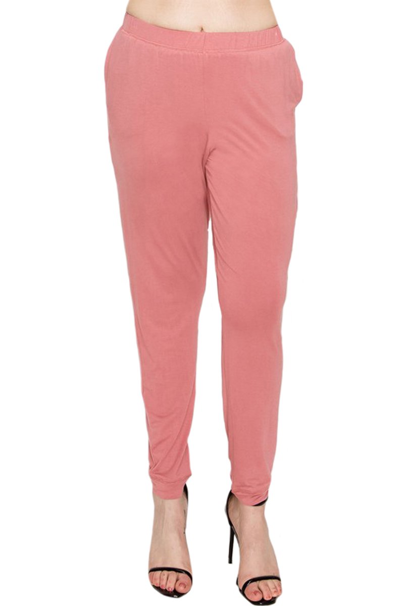 Jersey Jogger Pants Plus Size