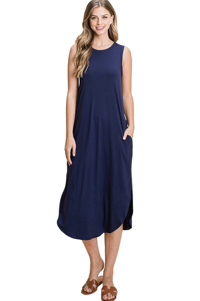 Sleeveless Midi Dress