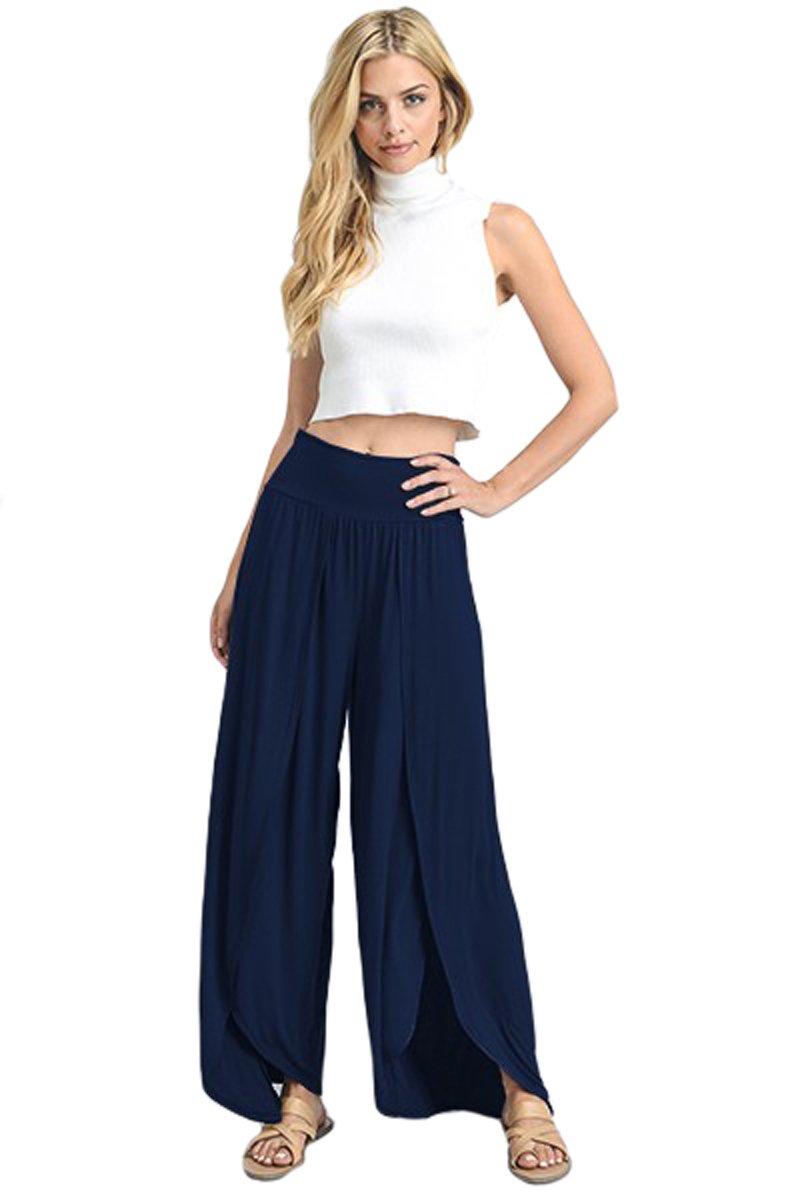 Wide Legged Tulip Pants