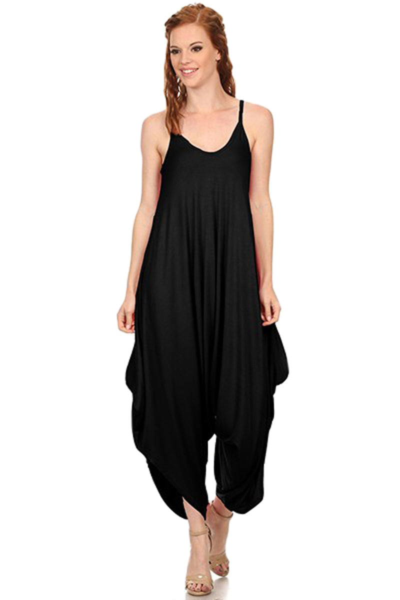 Sleeveless Harem Pants Jumpsuit