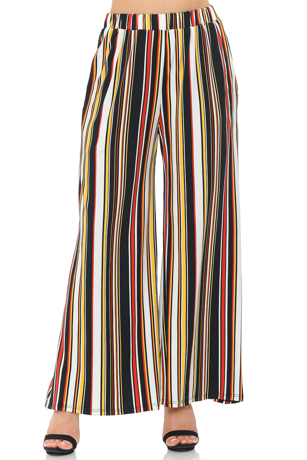 Striped Palazzo Pants