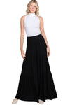 Tiered Maxi Skirt