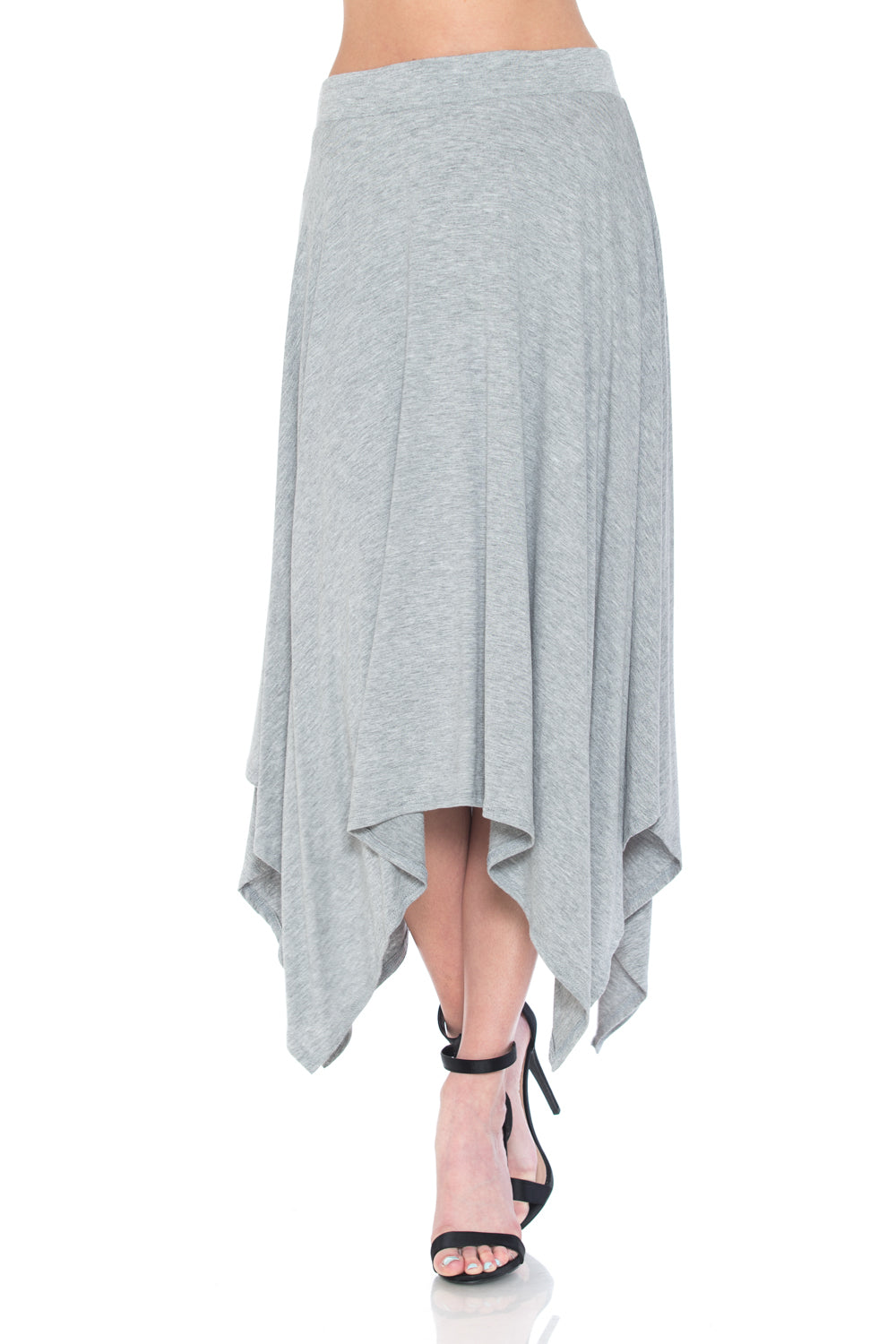 Asymmetric Hem Skirt