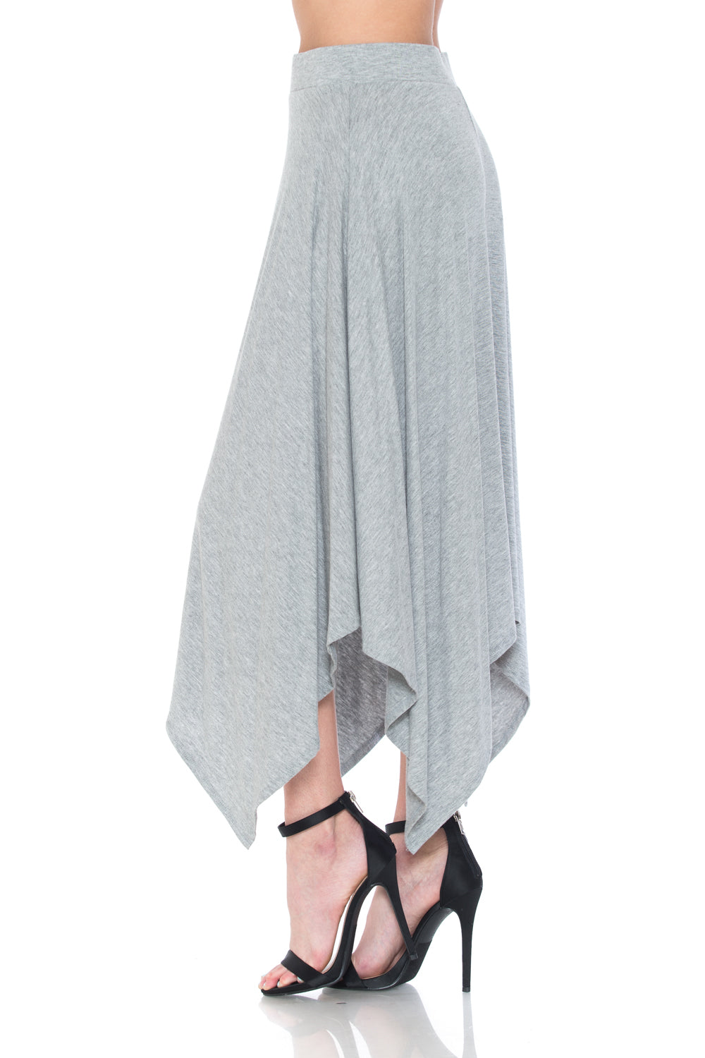 Asymmetric Hem Skirt