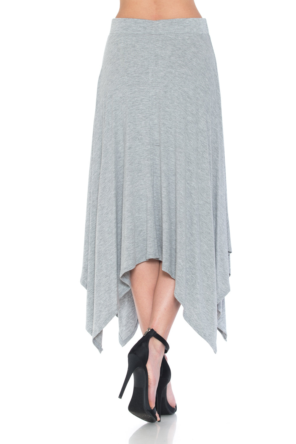 Asymmetric Hem Skirt