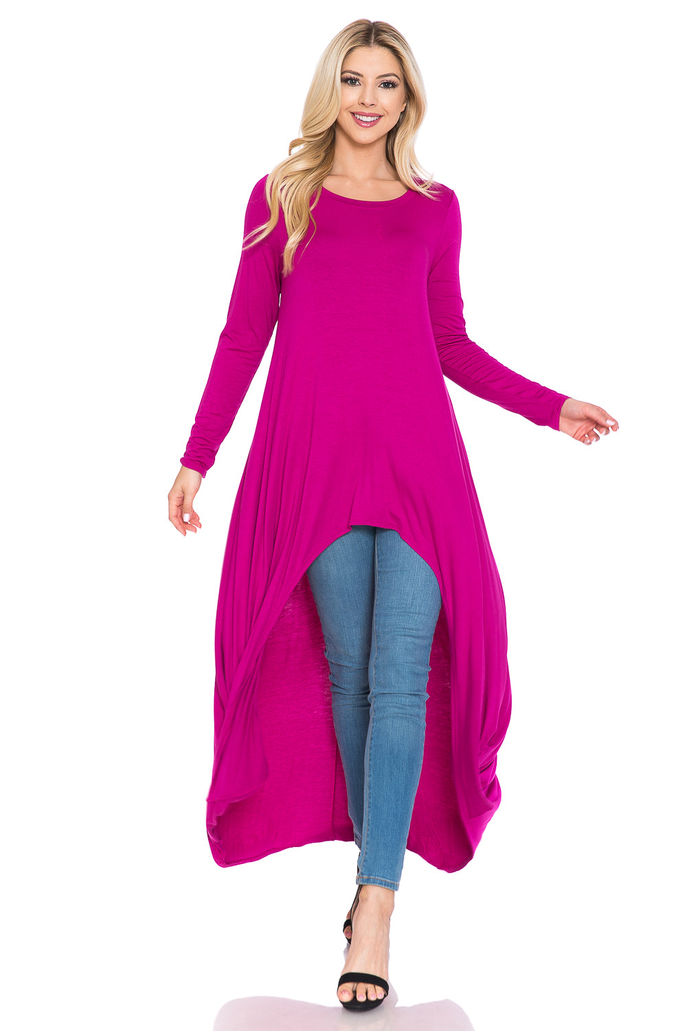Long Sleeve High-Low Top