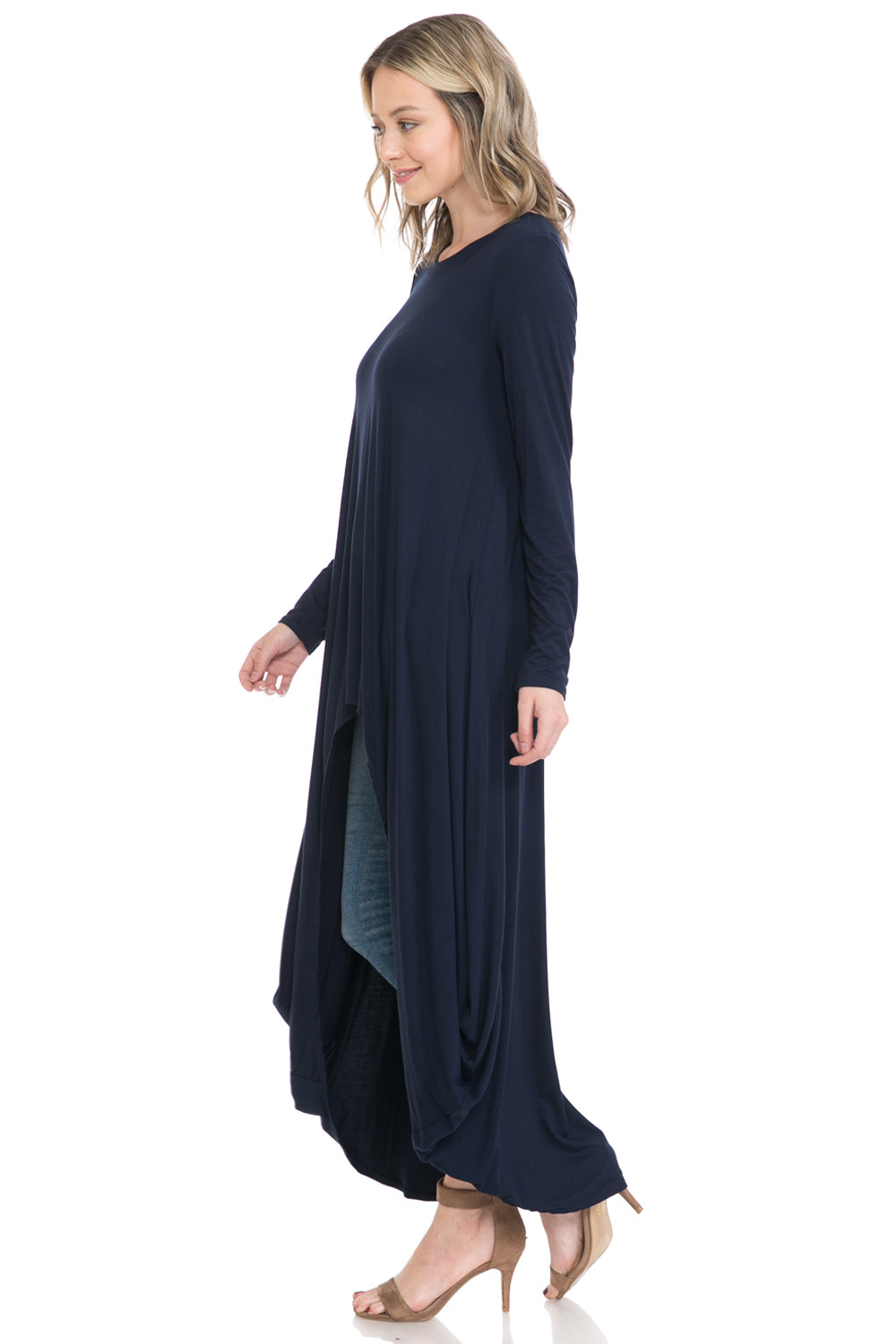 Long Sleeve High-Low Top