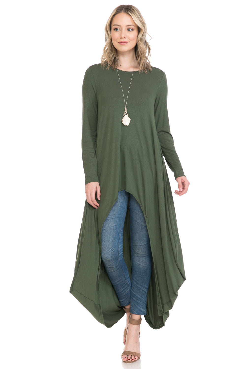 Long Sleeve High-Low Top
