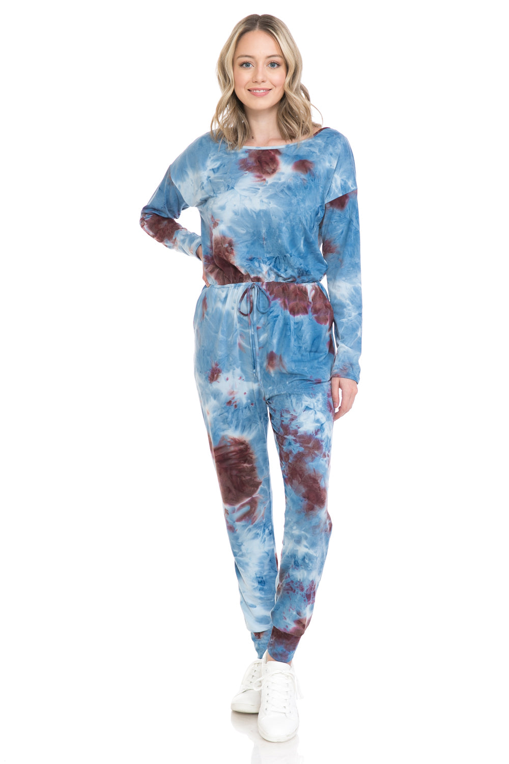 Solid Jersey Jumpsuit with Pockets