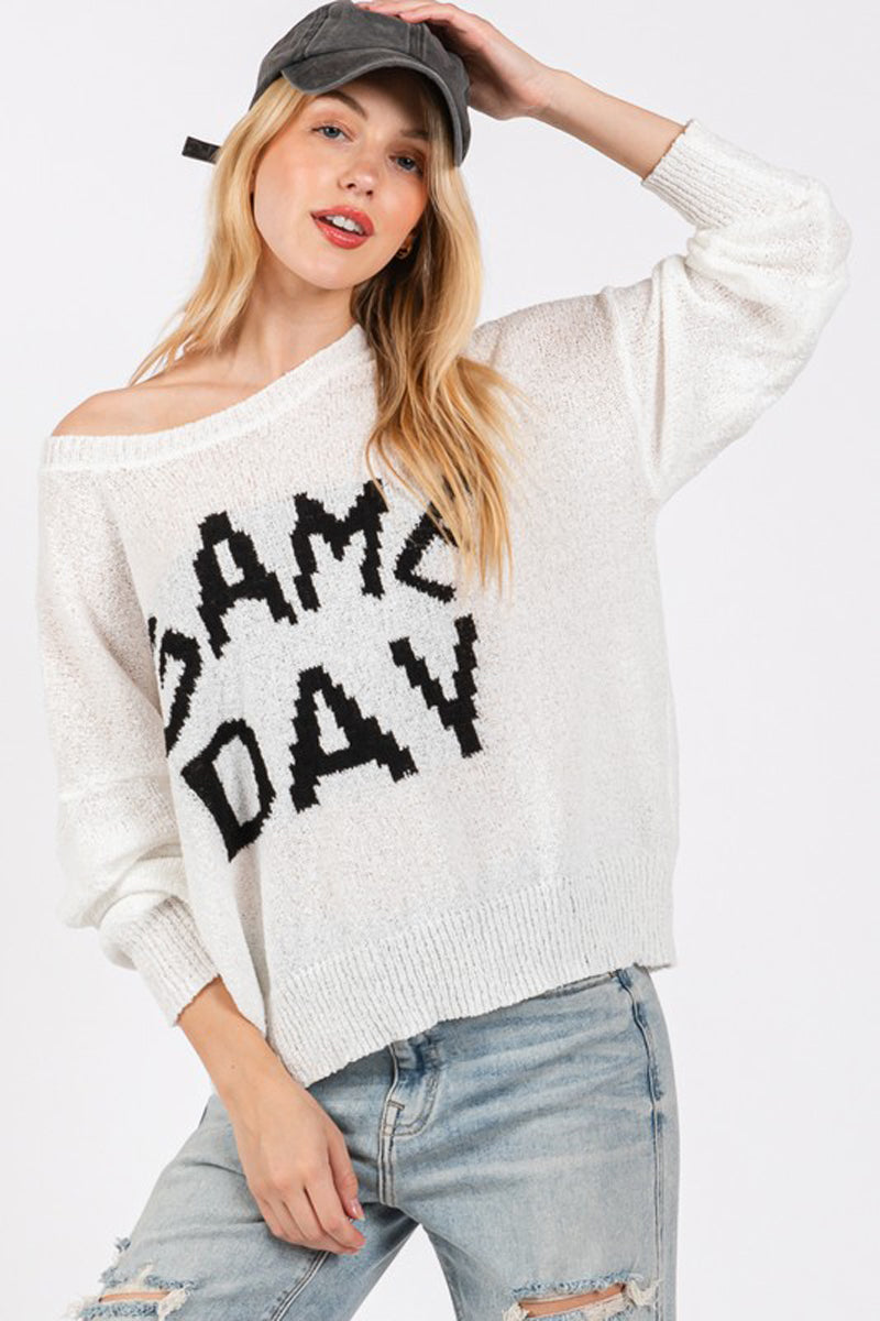 Gameday Crewneck Sweater Top