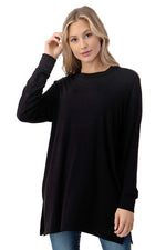 Cuffed Long Sleeve Top
