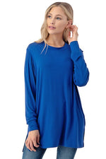 Cuffed Long Sleeve Top