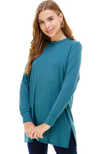 Cuffed Long Sleeve Top