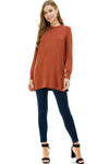 Cuffed Long Sleeve Top