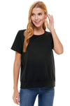 French Terry Top with Band