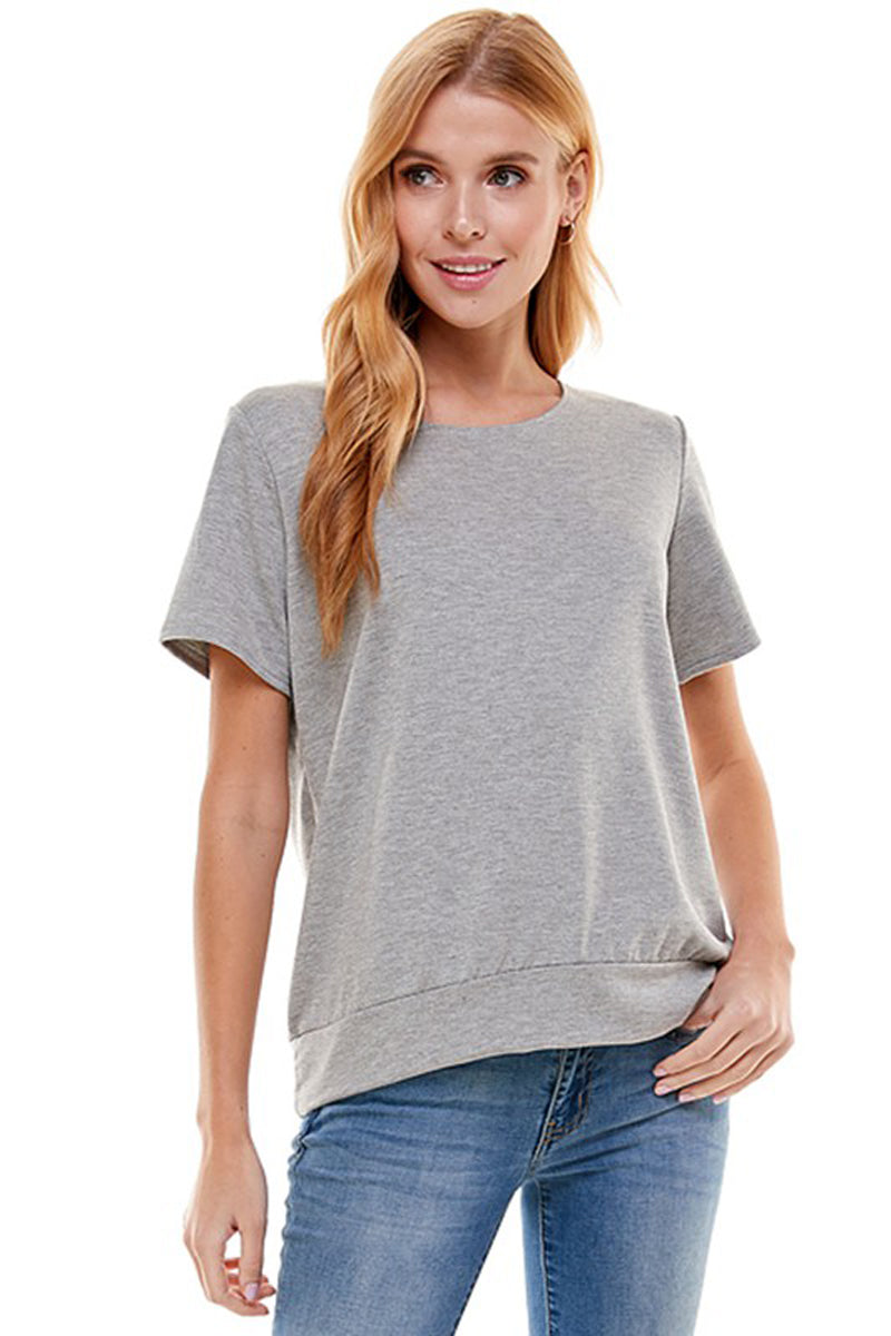 French Terry Top with Band