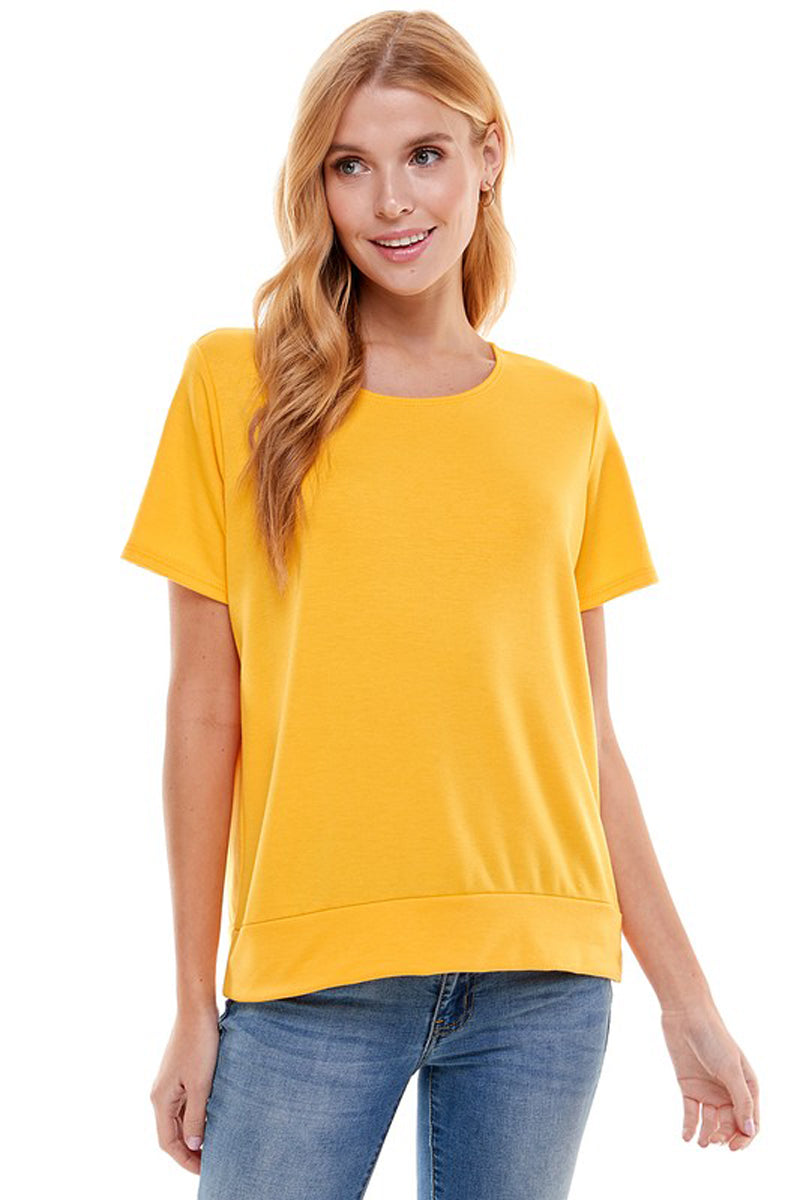 French Terry Top with Band