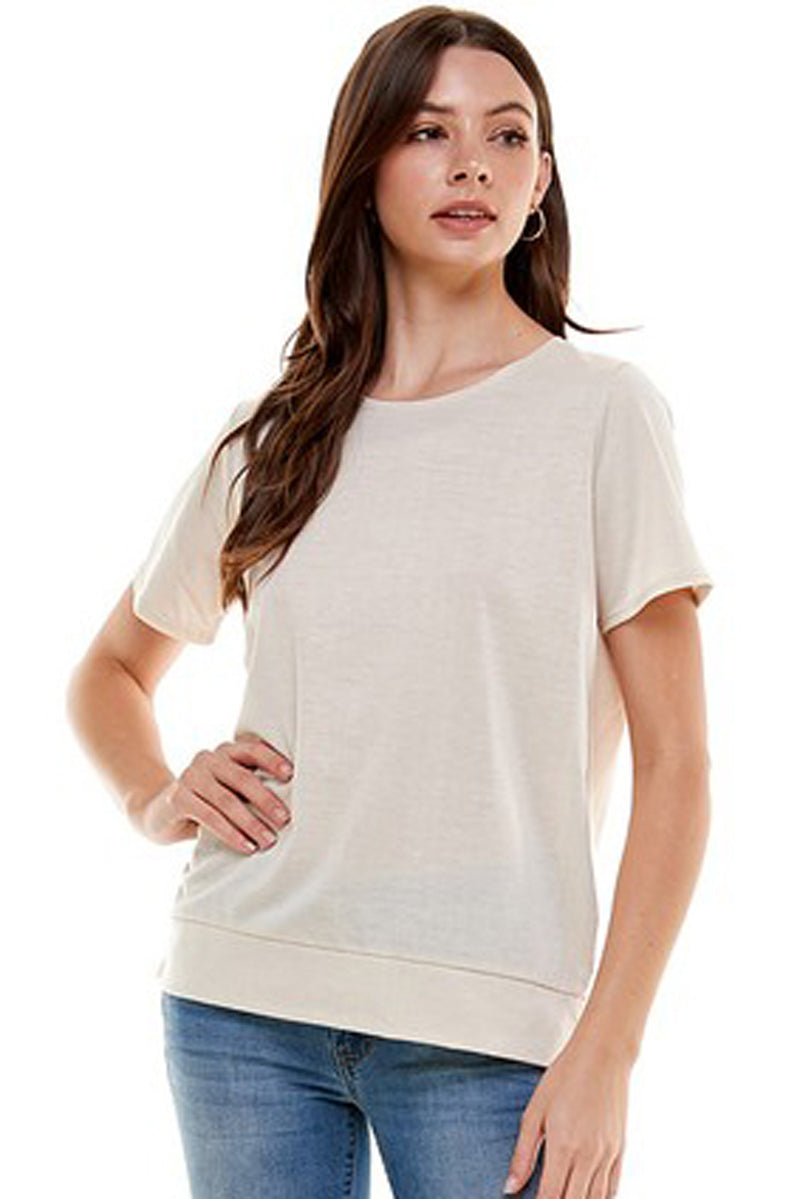 French Terry Top with Band