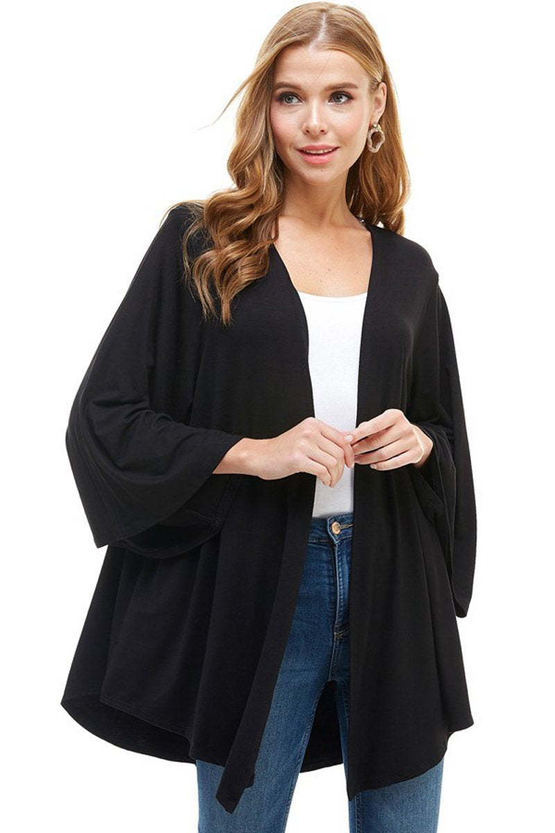 Jersey Kimono Cardigan