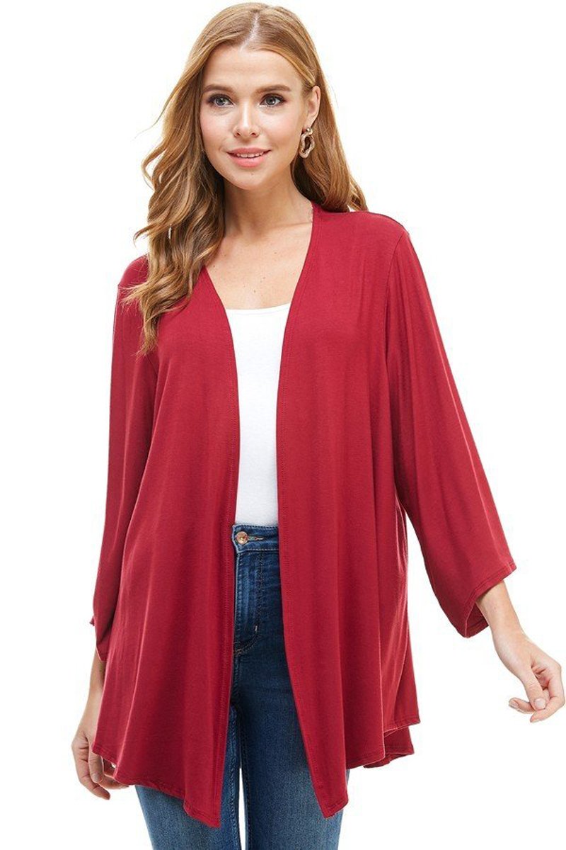 Jersey Kimono Cardigan