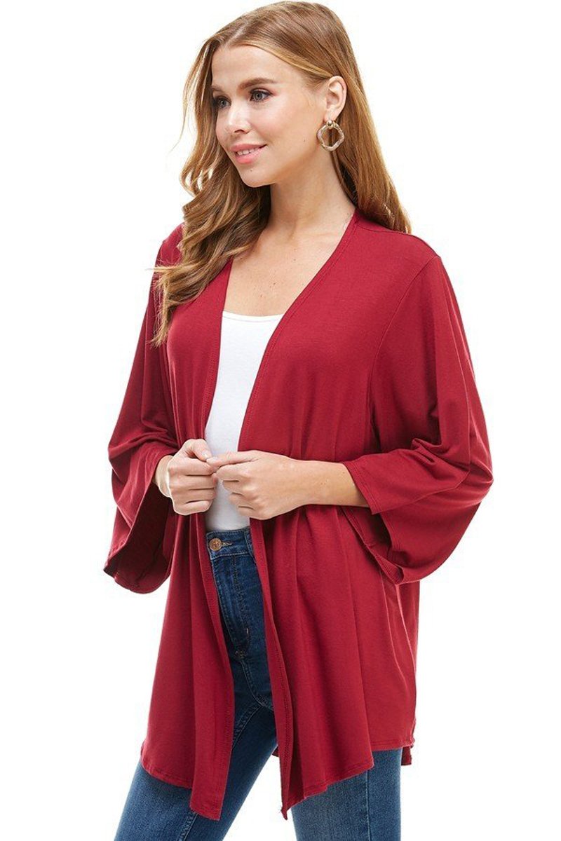 Jersey Kimono Cardigan