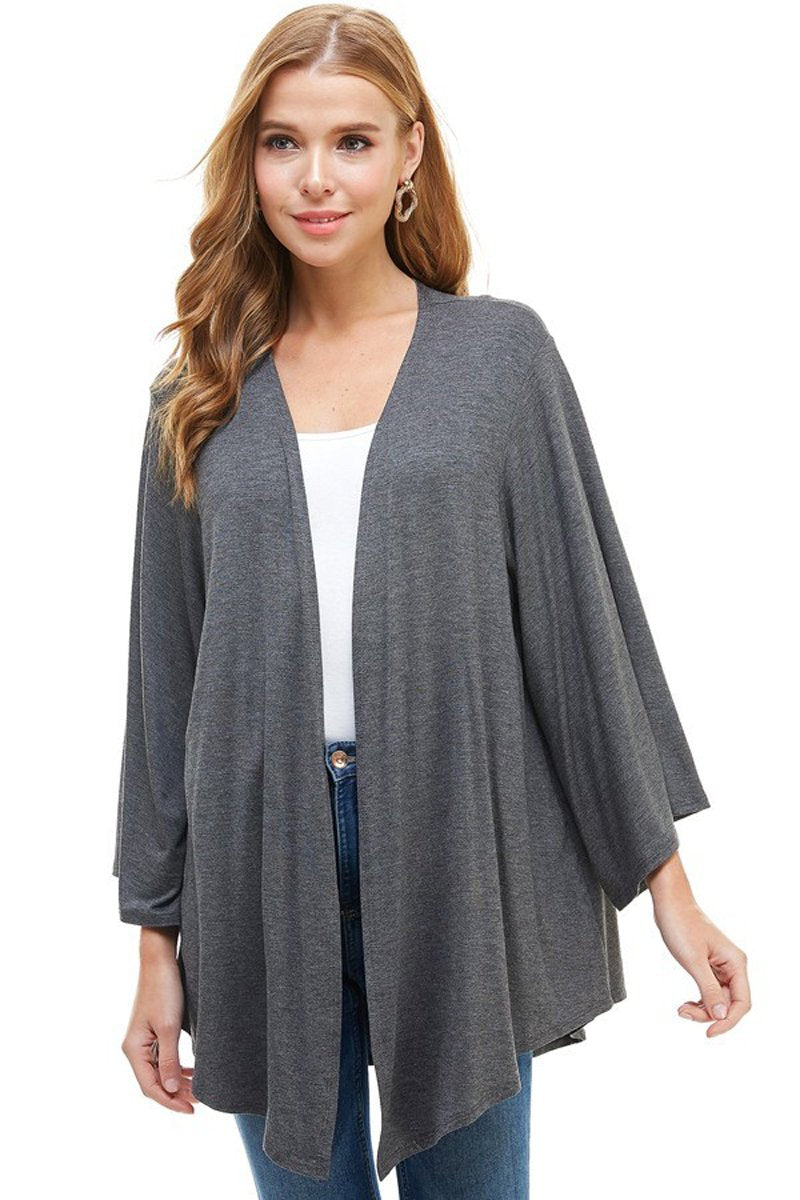 Jersey Kimono Cardigan