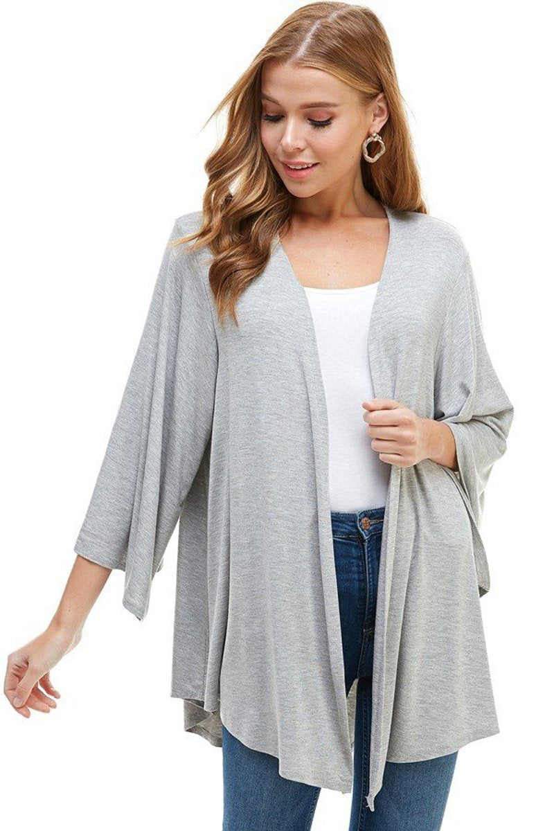 Jersey Kimono Cardigan
