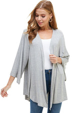 Jersey Kimono Cardigan