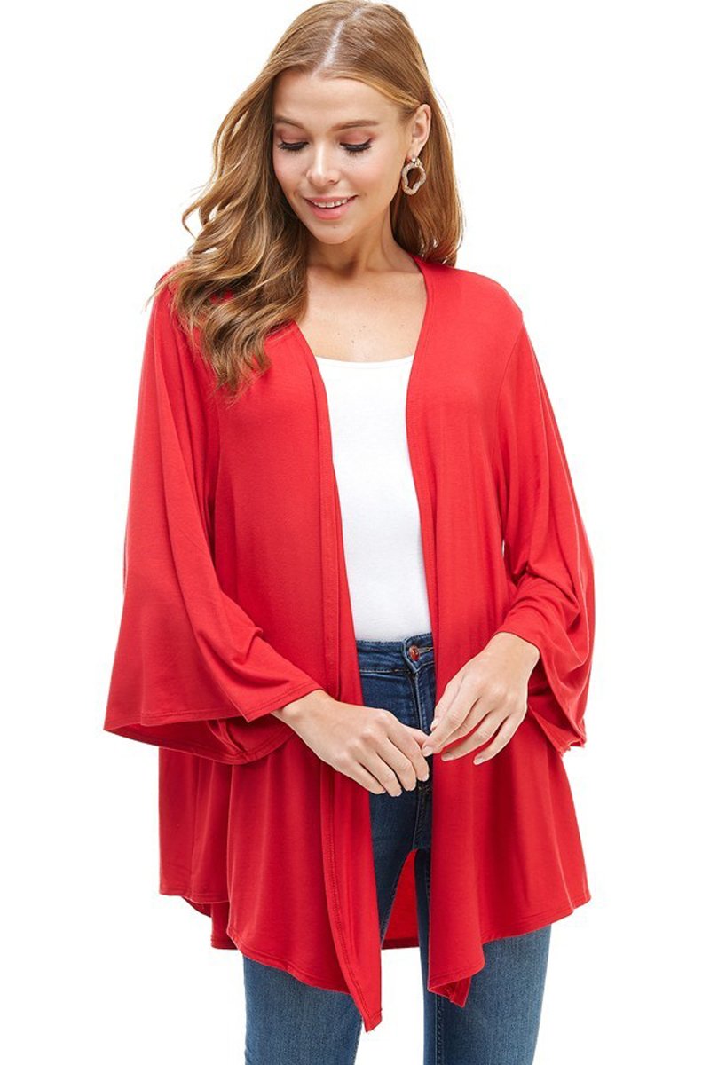 Jersey Kimono Cardigan
