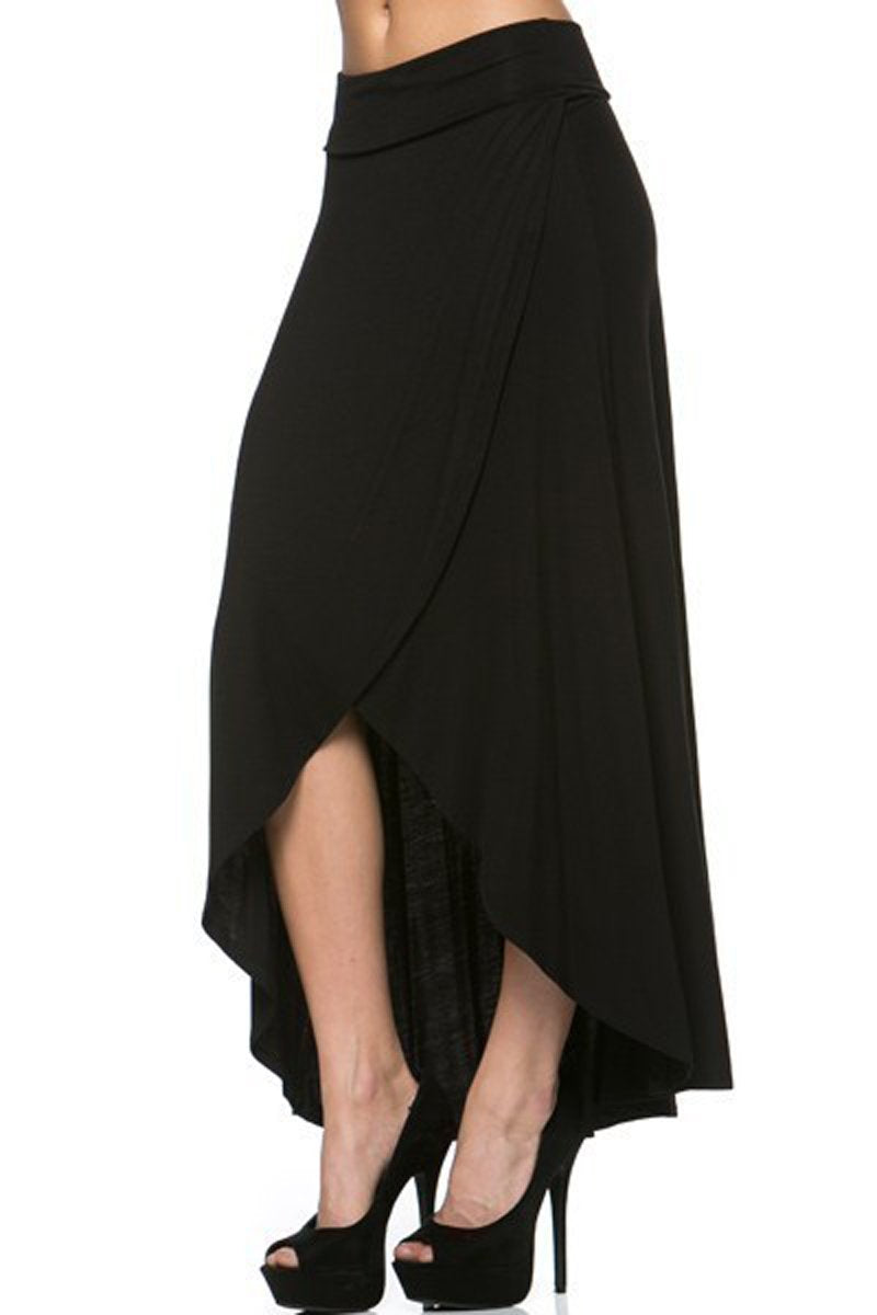 Tulip Skirt with Banded Waist