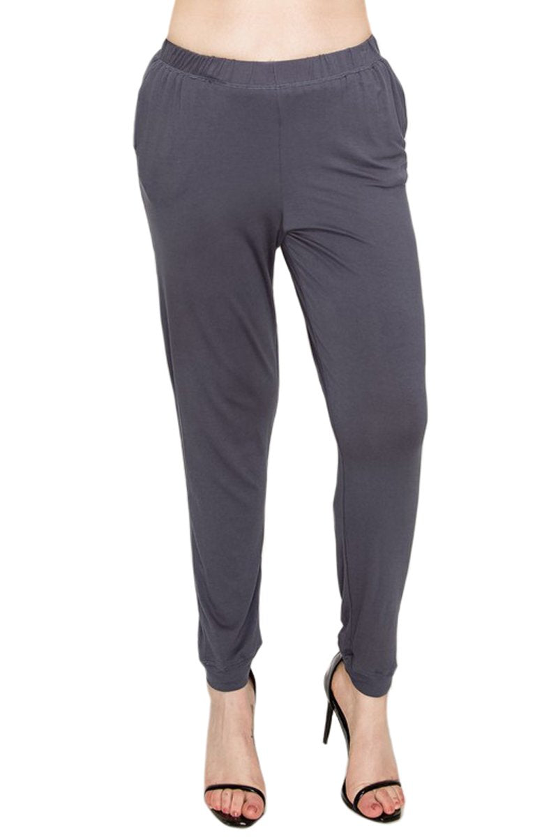 Jersey Jogger Pants Plus Size