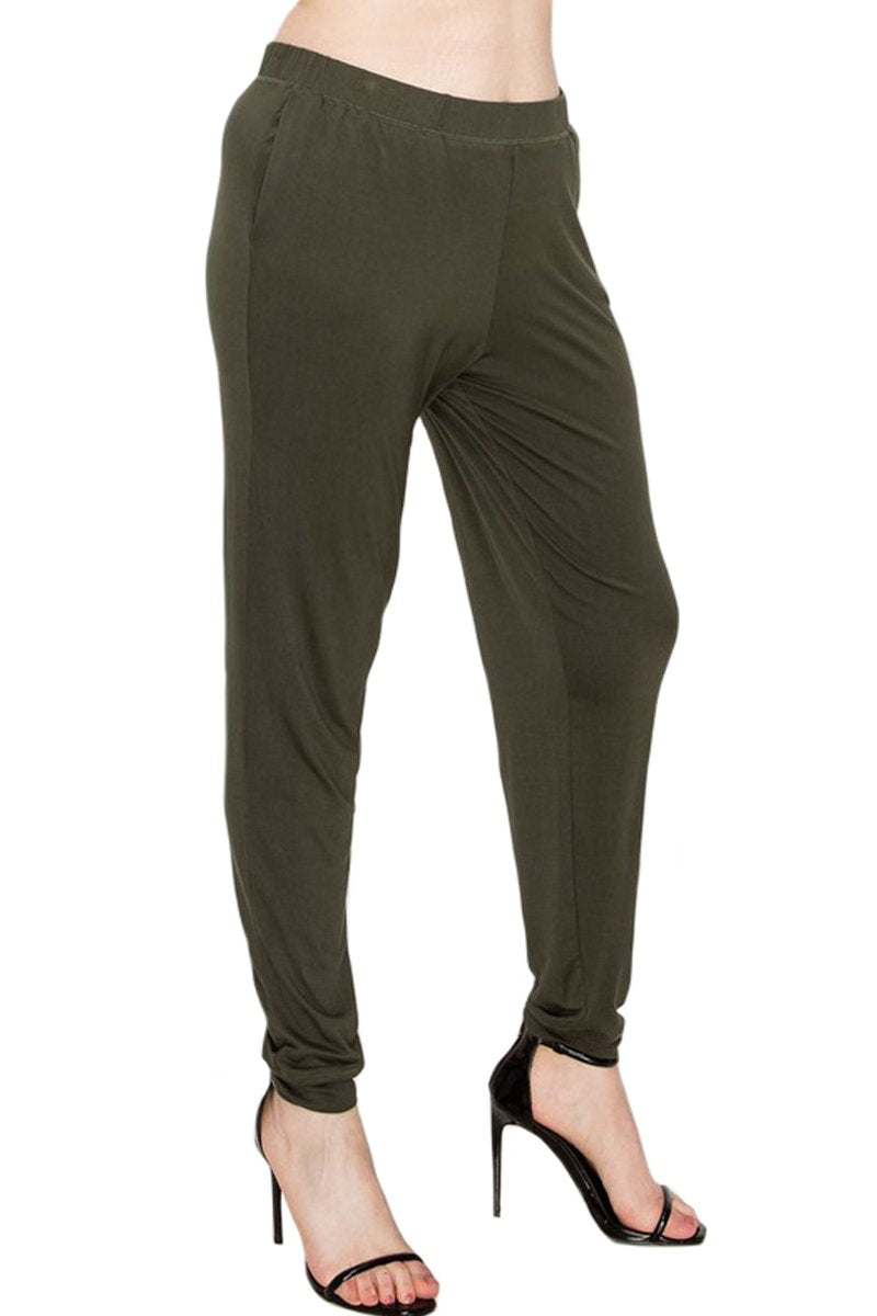 Jersey Jogger Pants Plus Size