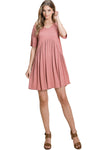 Loose Fit Dress with Gathering Detail