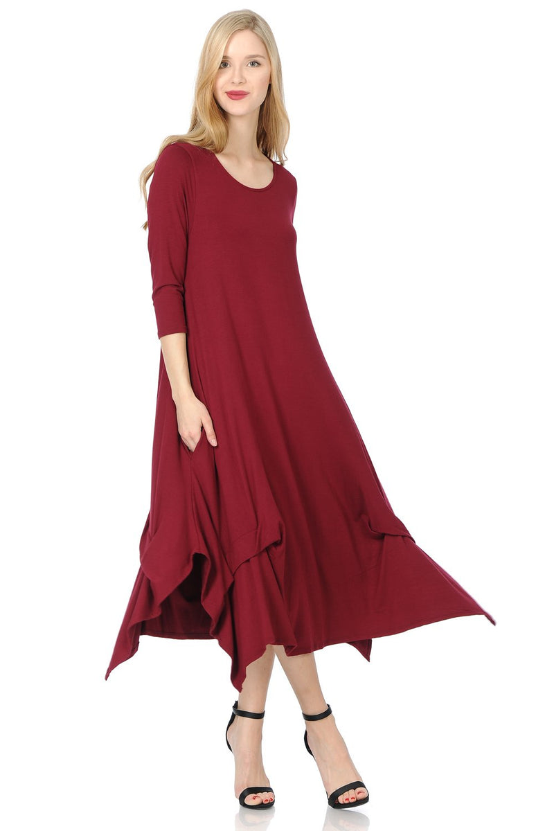 Handkerchief Dress with Pockets