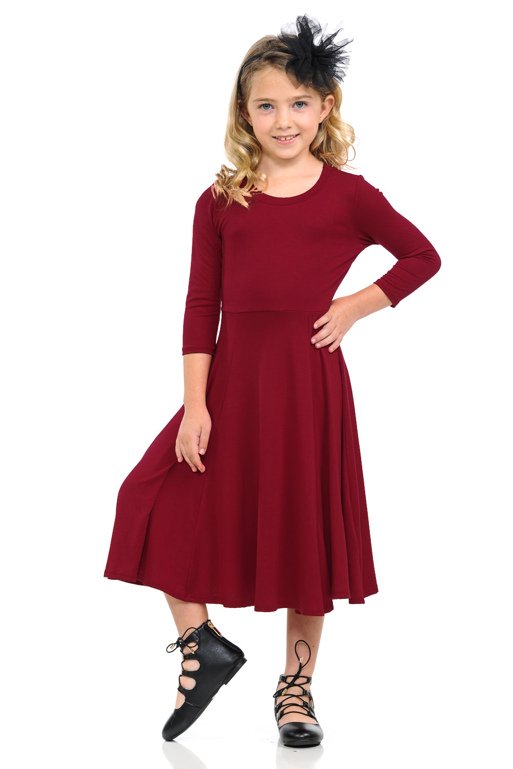 Princess Seam A-Line Dress