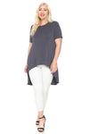 High-Low Tunic Plus Size
