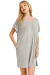 Front Pleat Detail Dress