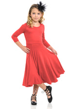 Princess Seam A-Line Dress
