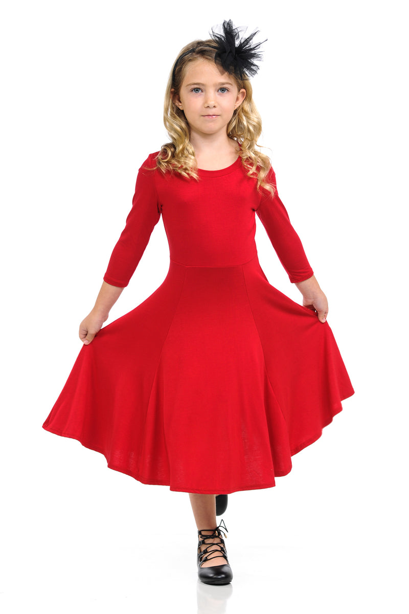 Princess Seam A-Line Dress