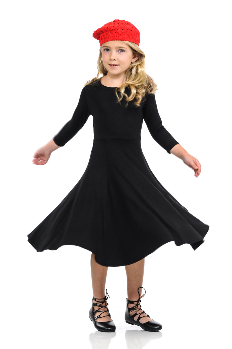 Princess Seam A-Line Dress