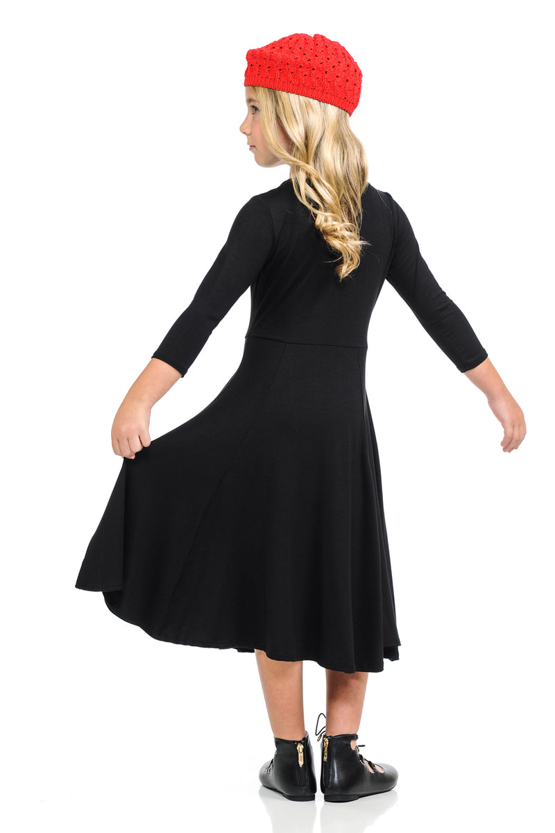 Princess Seam A-Line Dress