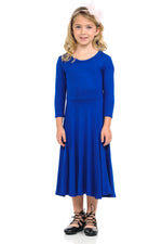 Princess Seam A-Line Dress