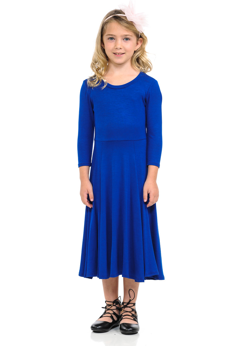 Princess Seam A-Line Dress