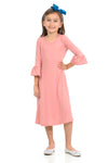 Bell Sleeve Trapeze Dress