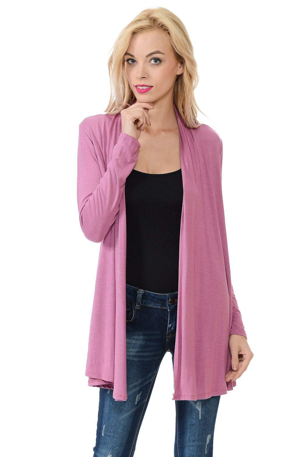 Long Sleeve Jersey Cardigan