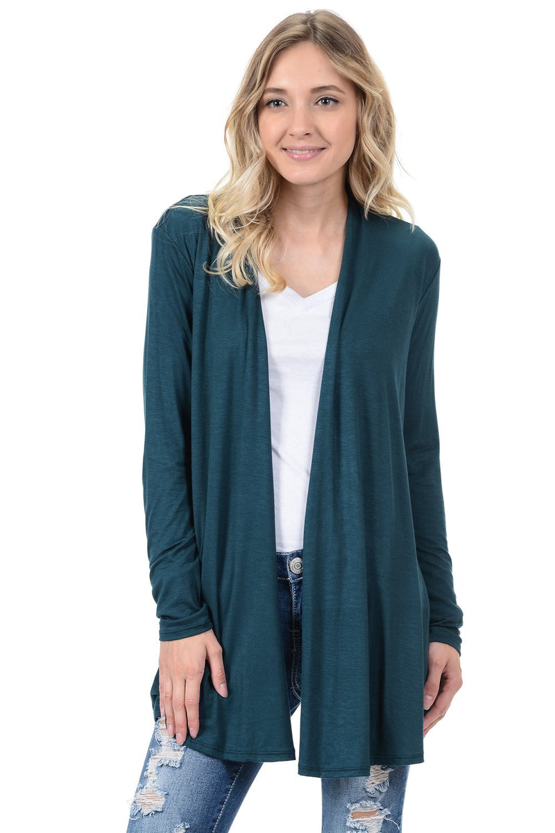 Long Sleeve Jersey Cardigan