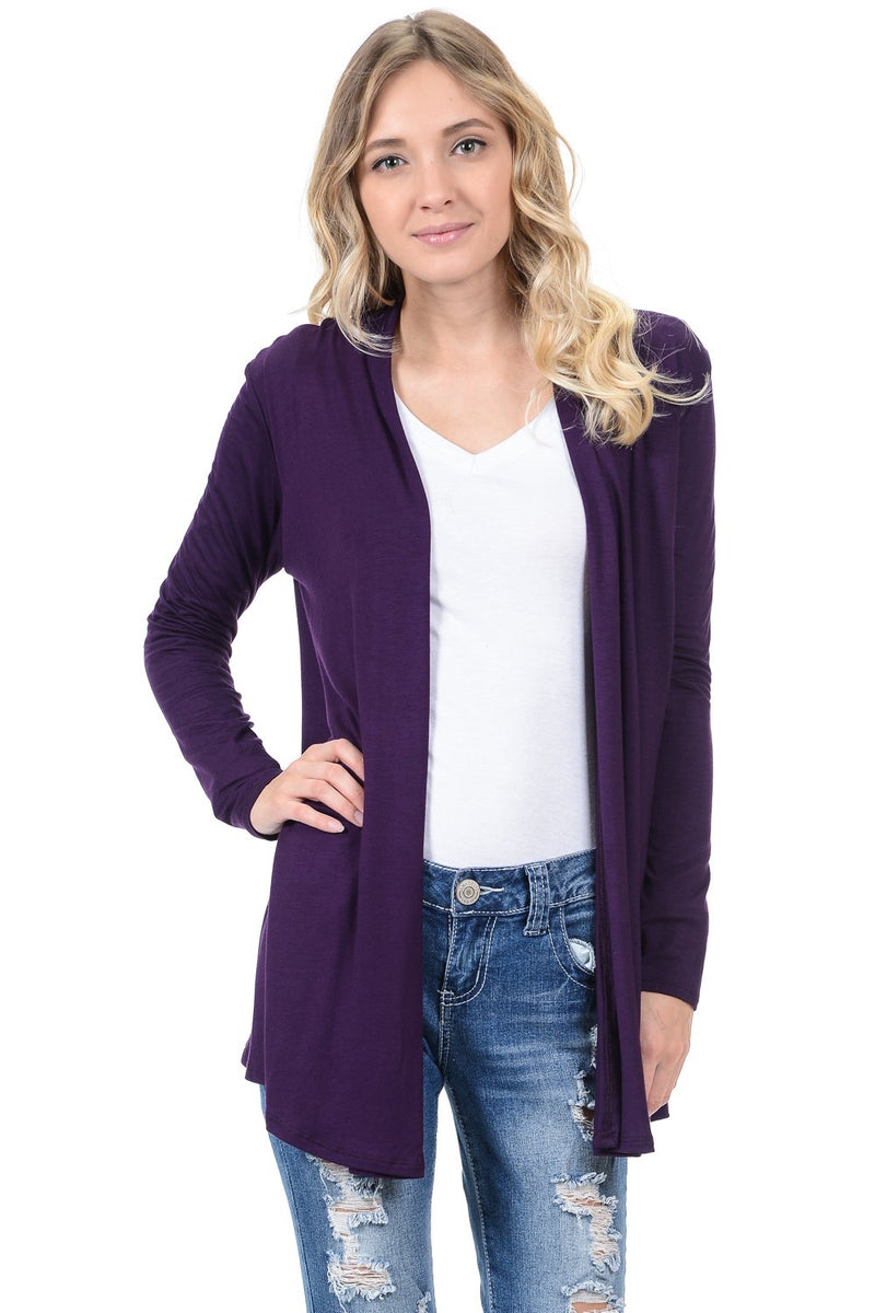 Long Sleeve Jersey Cardigan