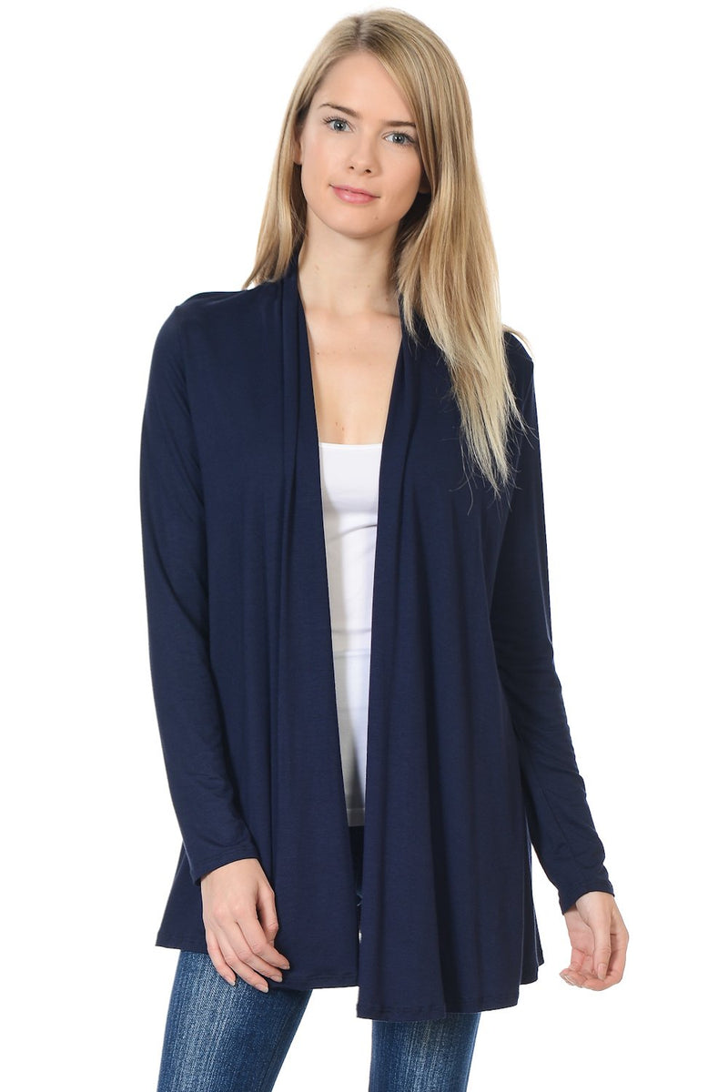 Long Sleeve Jersey Cardigan